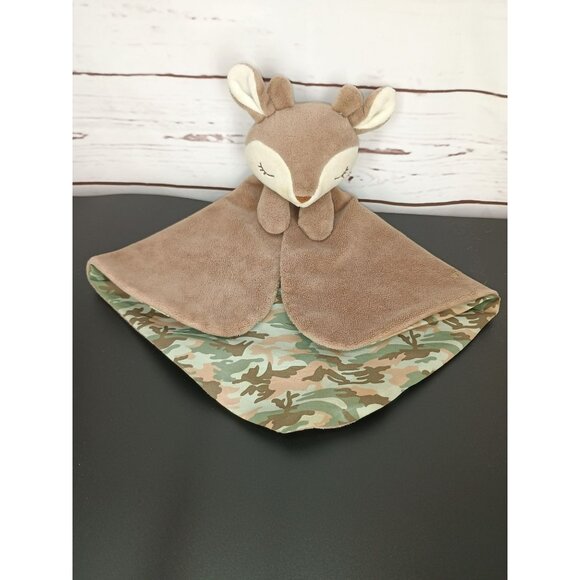 Soft Baby Deer Security Blanket With Camouflage Lining 12" By Bass Pro Shops - Picture 8 of 8